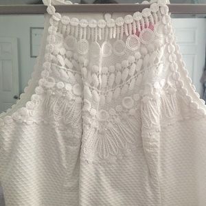 Lilly WHITE Shift Dress
